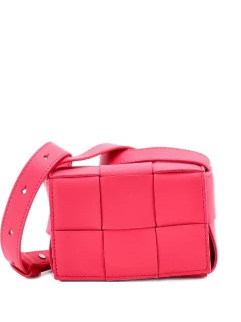 Cassette Maxi Intrecciato Leather Candy crossbody bag by BOTTEGA VENETA 