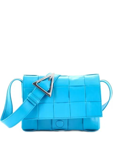 Cassette Maxi Intrecciato Leather Small crossbody bag by BOTTEGA VENETA 