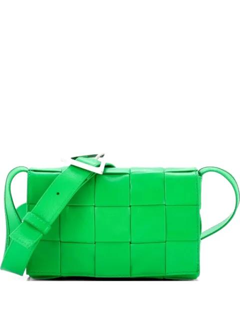 Cassette Maxi Intrecciato Leather Small crossbody bag by BOTTEGA VENETA 