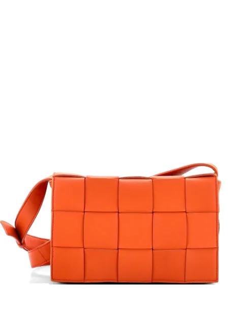 Cassette Maxi Intrecciato Leather Small crossbody bag by BOTTEGA VENETA 