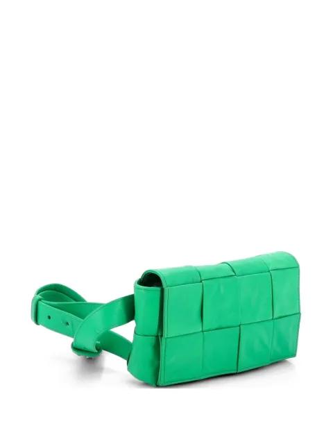 Cassette Maxi Intrecciato Leather belt bag by BOTTEGA VENETA 