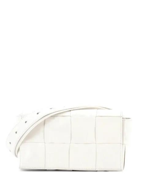 Cassette Maxi Intrecciato Leather belt bag by BOTTEGA VENETA 