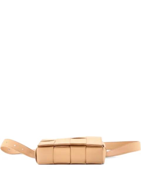 Cassette Maxi Intrecciato Leather belt bag by BOTTEGA VENETA 
