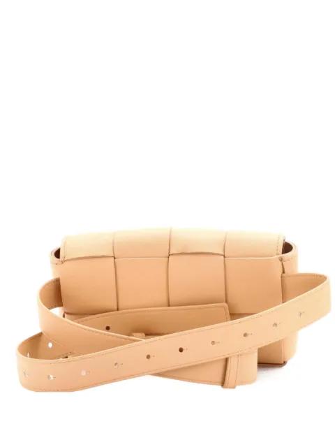Cassette Maxi Intrecciato Leather belt bag by BOTTEGA VENETA 