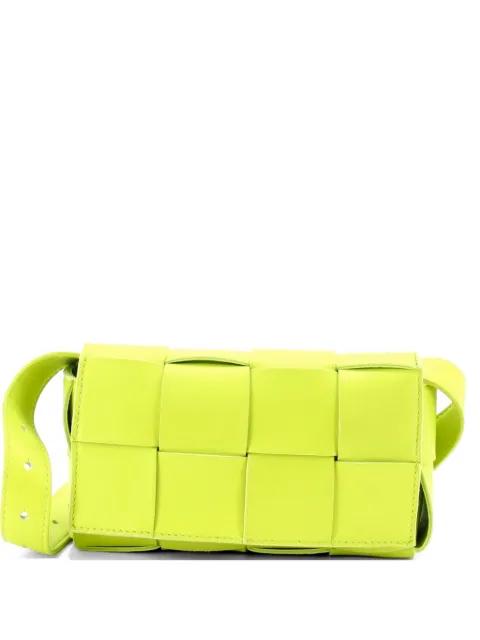 Cassette Maxi Intrecciato Leather belt bag by BOTTEGA VENETA 