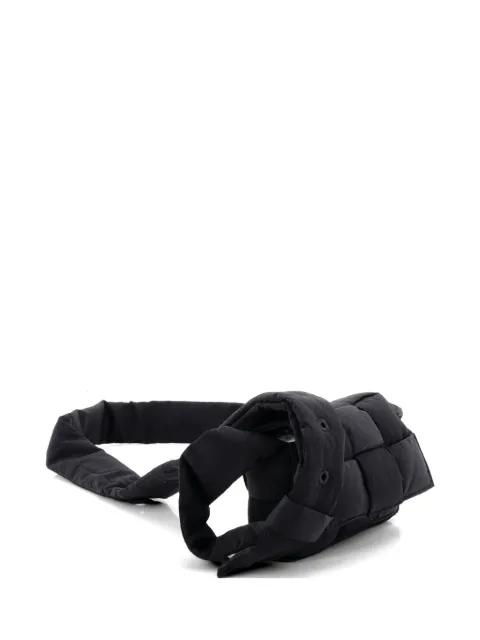 Cassette Maxi Intrecciato Nylon Extra Mini crossbody bag by BOTTEGA VENETA 
