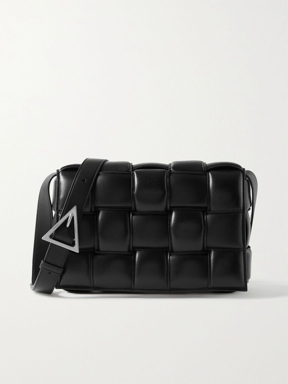 Cassette intrecciato leather shoulder bag by BOTTEGA VENETA