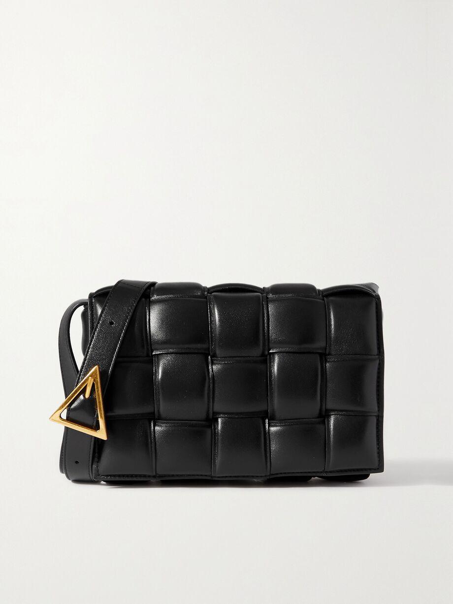 Cassette intrecciato leather shoulder bag by BOTTEGA VENETA
