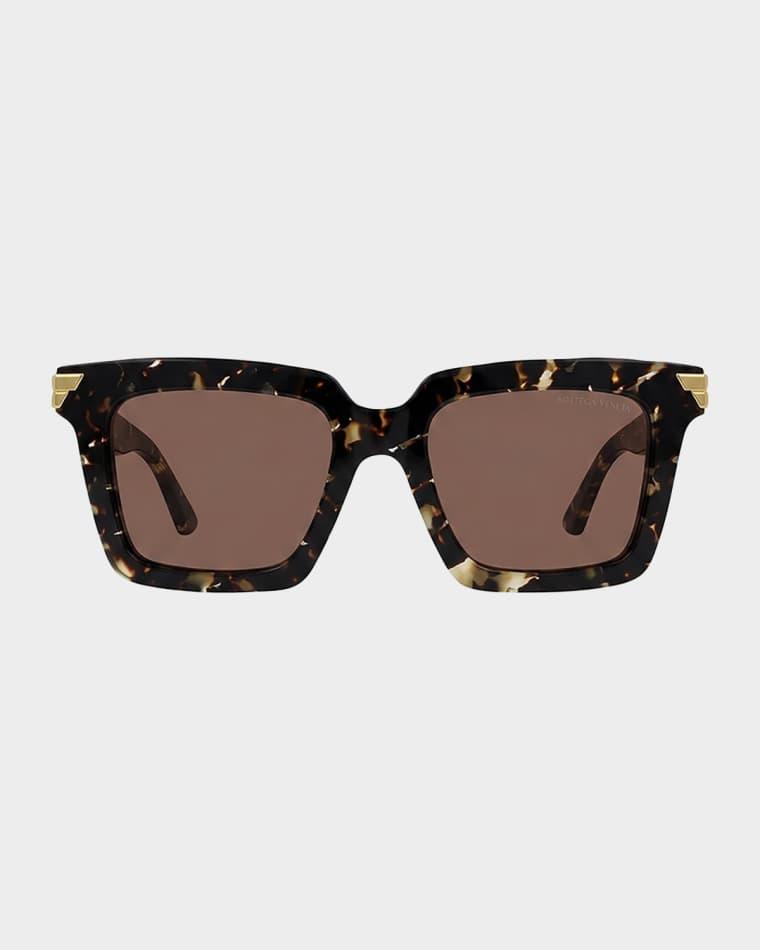 Chunky Square Acetate Sunglasses by BOTTEGA VENETA