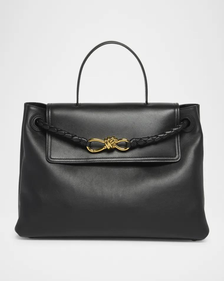 Ciao Ciao Medium Leather Top-Handle Bag by BOTTEGA VENETA