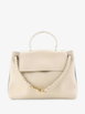 Ciao Ciao Top Handle Bag Leather with Intrecciato Detail Medium satchel by BOTTEGA VENETA 