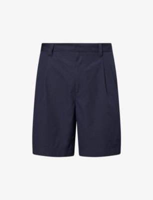 Compact Mid-Rise Cotton-Blend Shorts by BOTTEGA VENETA