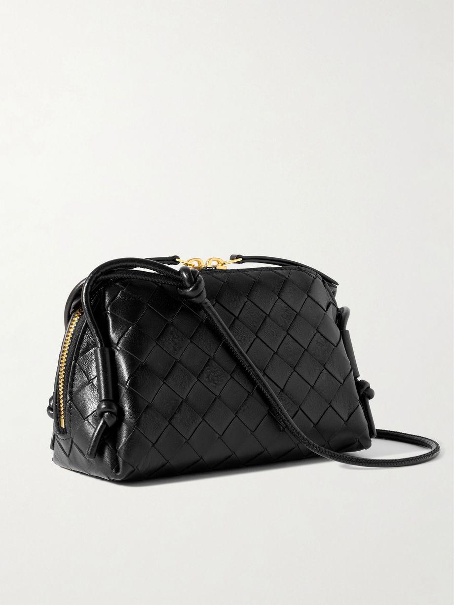 Concert Pouch intrecciato leather shoulder bag by BOTTEGA VENETA
