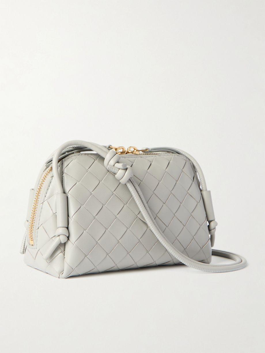 Concert Pouch intrecciato leather shoulder bag by BOTTEGA VENETA