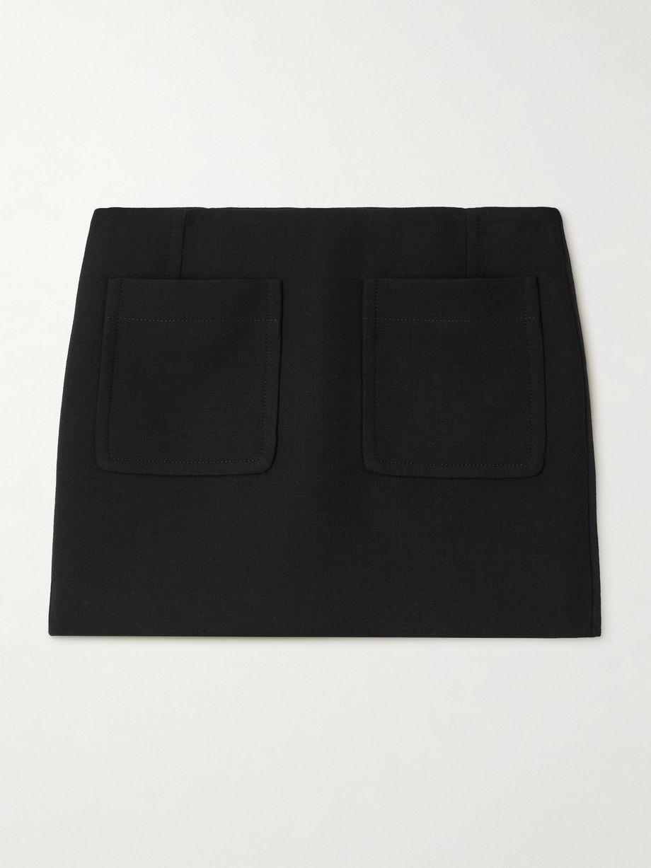 Cotton-blend mini skirt by BOTTEGA VENETA