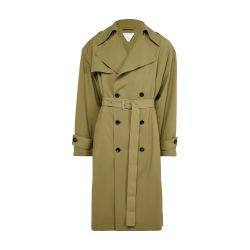 Cotton trench coat by BOTTEGA VENETA