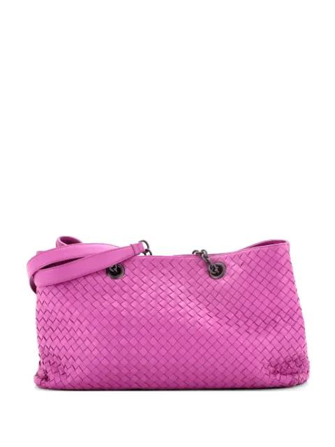 Double Chain Tote Intrecciato Nappa Large shoulder bag by BOTTEGA VENETA 