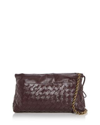 Dustbag Intrecciato Leather Shoulder Bag by BOTTEGA VENETA