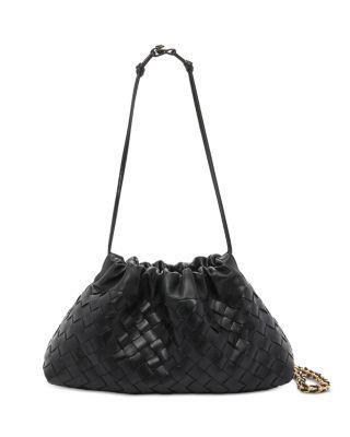Dustbag Intrecciato Leather Shoulder Bag by BOTTEGA VENETA