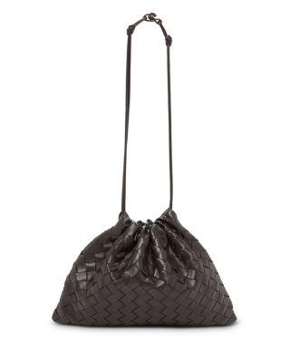 Dustbag Intrecciato Leather Shoulder Bag by BOTTEGA VENETA