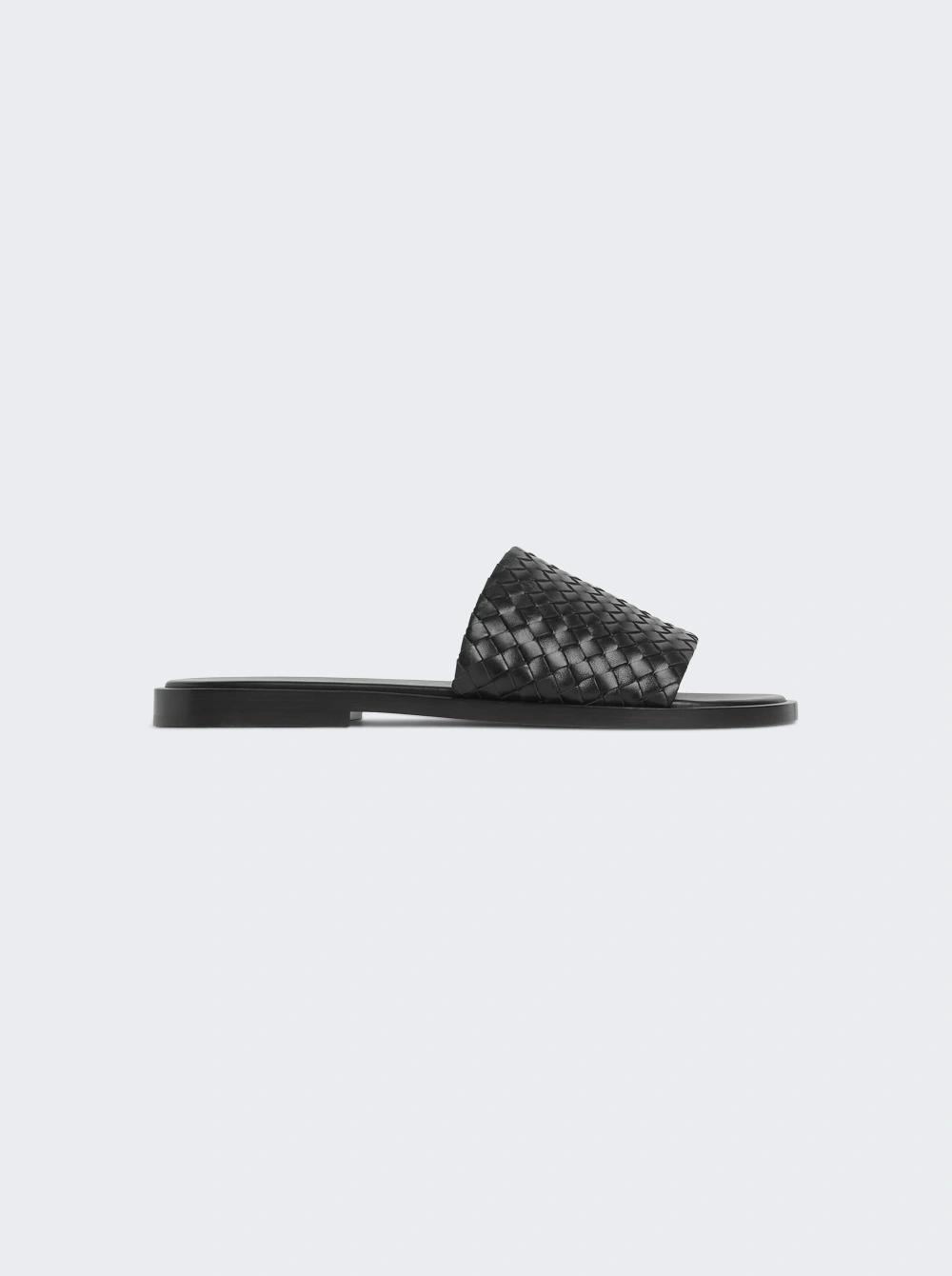 Elio Mule Sandal Black  | The Webster by BOTTEGA VENETA