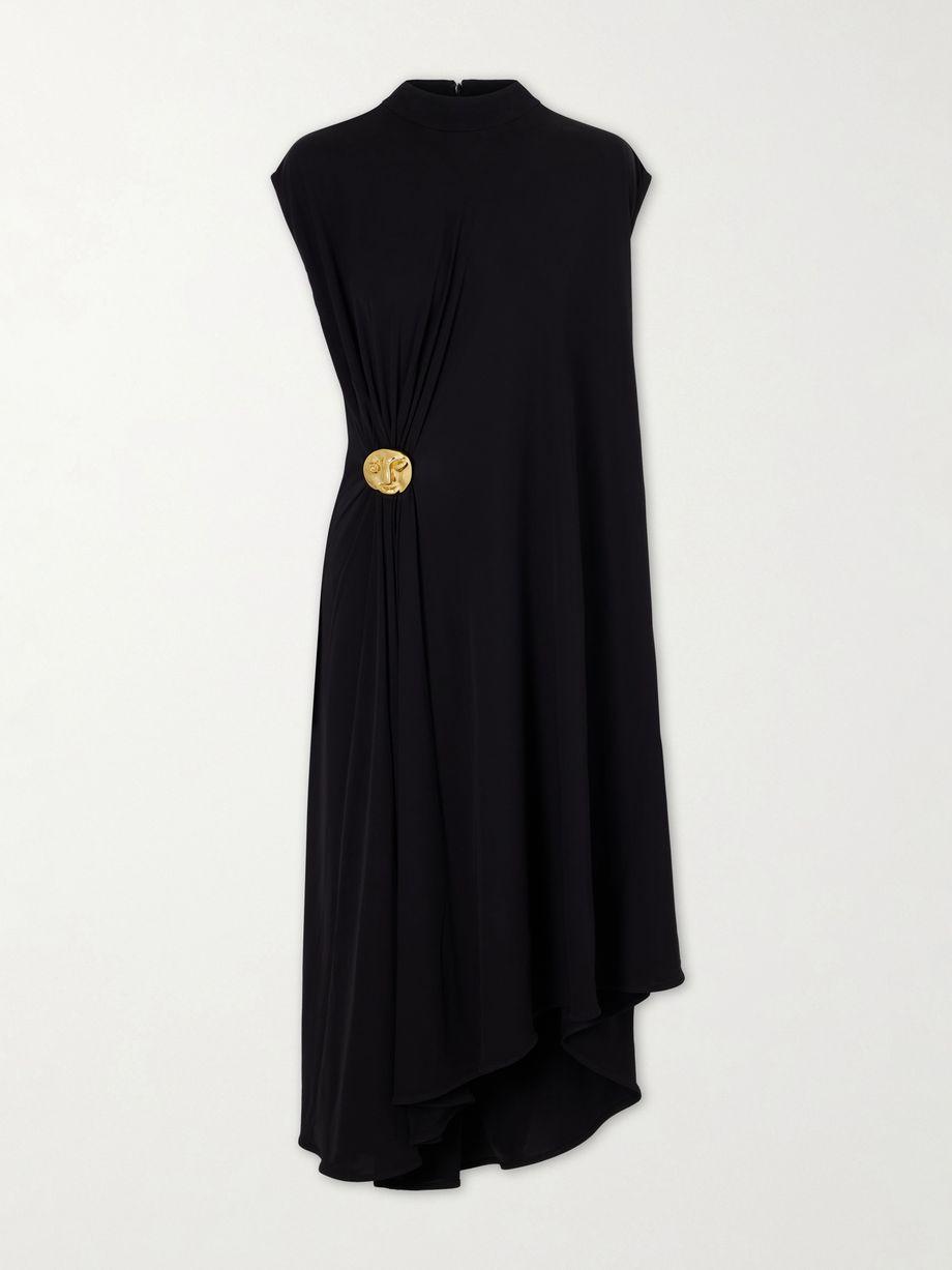 Embellished jersey midi dress by BOTTEGA VENETA