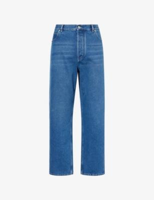 Five-Pocket Wide-Leg Denim Jeans by BOTTEGA VENETA