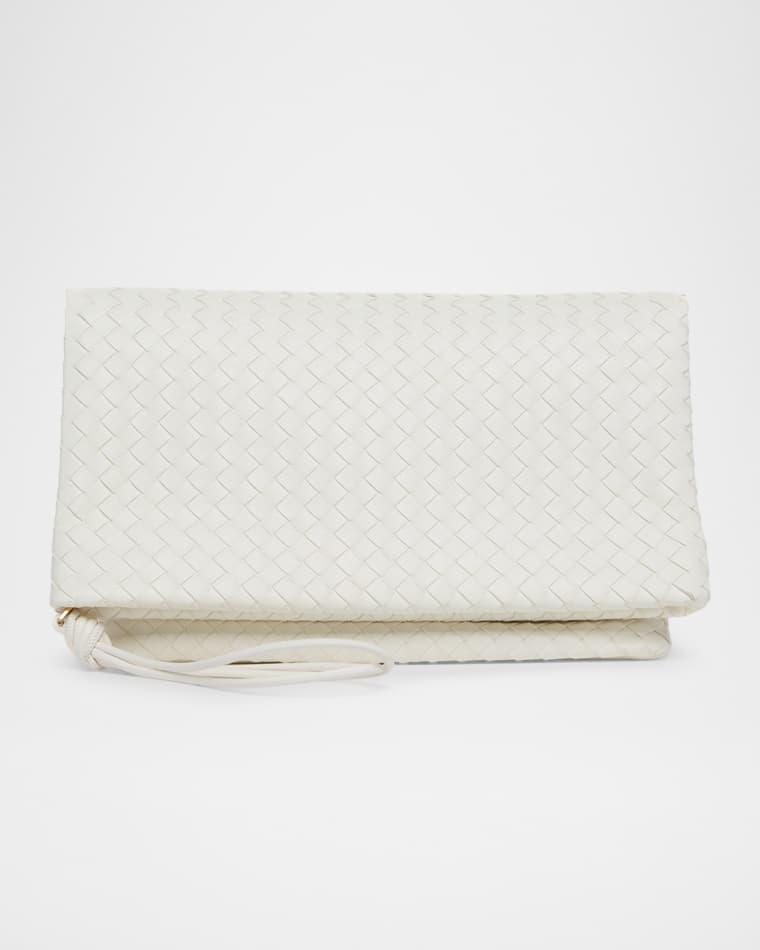 Folded Nappa Leather Clutch Bag by BOTTEGA VENETA