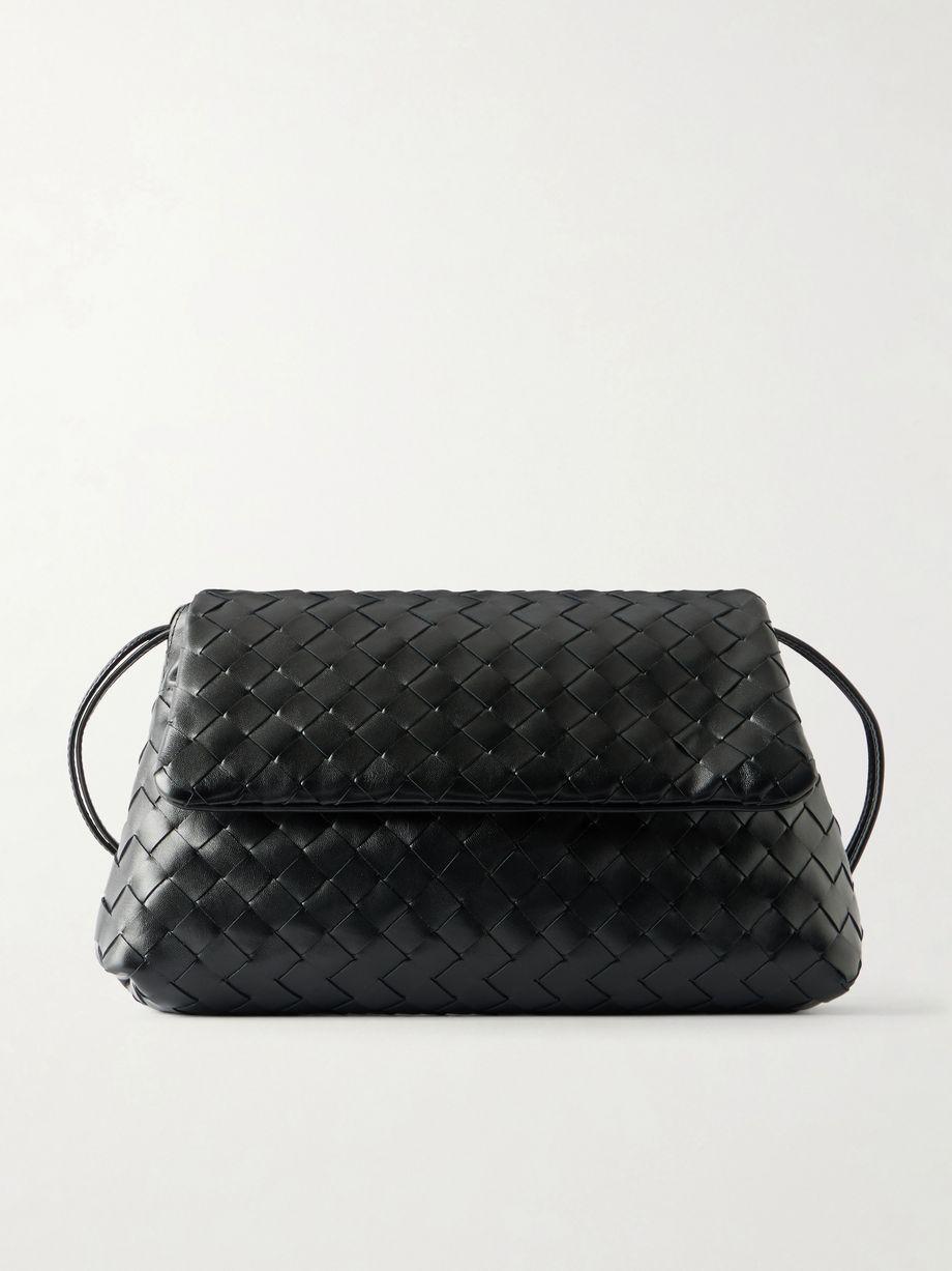 Giorno Intrecciato leather shoulder bag by BOTTEGA VENETA