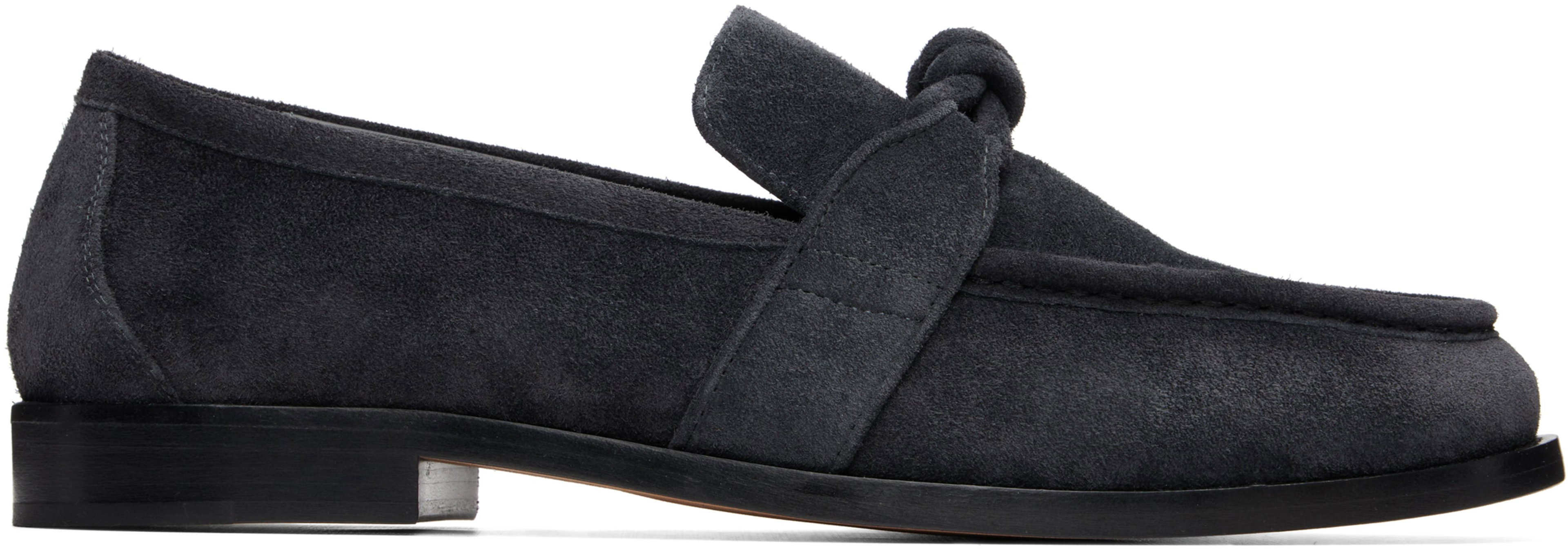 Gray Astaire Loafers by BOTTEGA VENETA