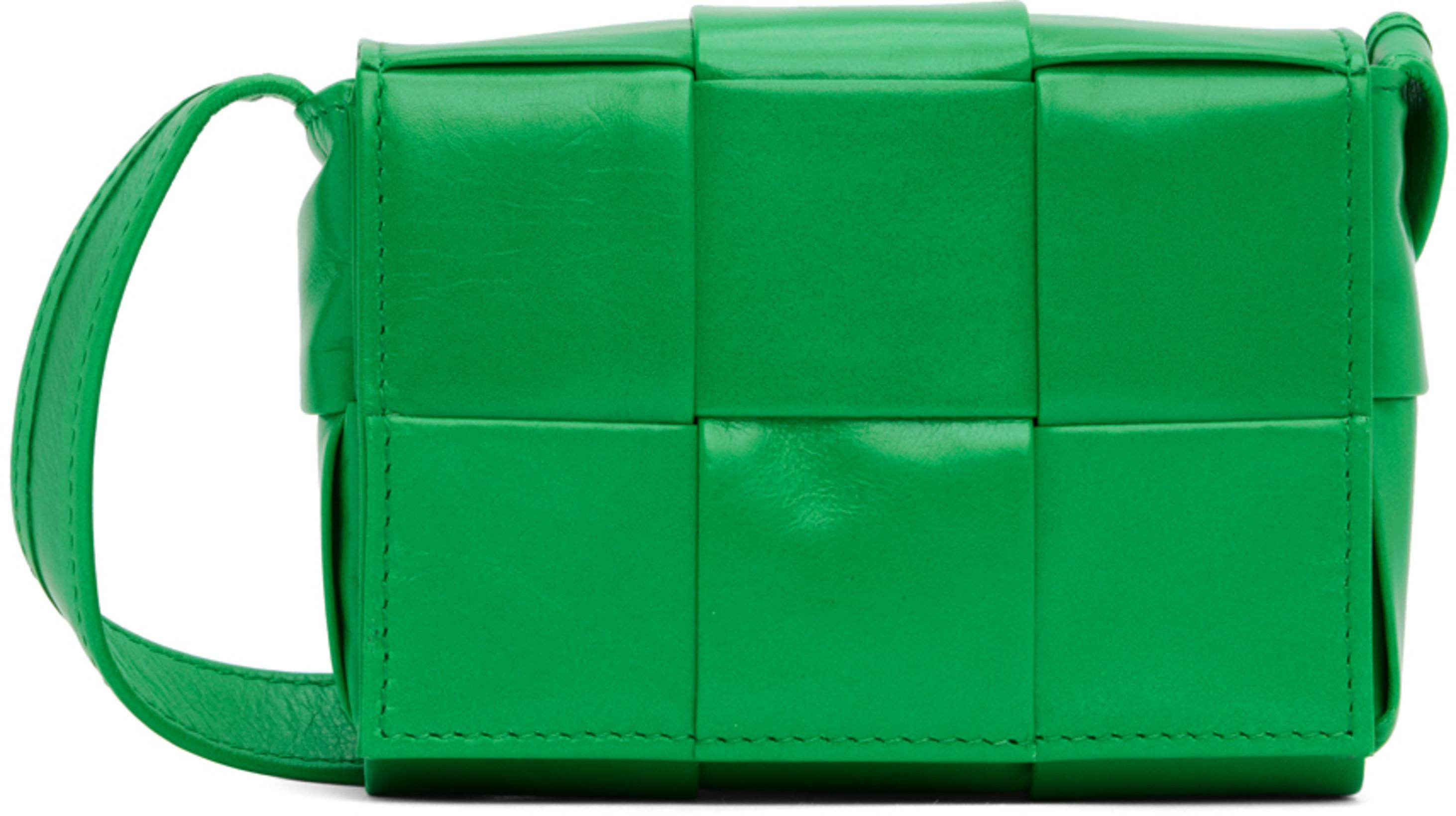 Green Candy Cassette Bag by BOTTEGA VENETA