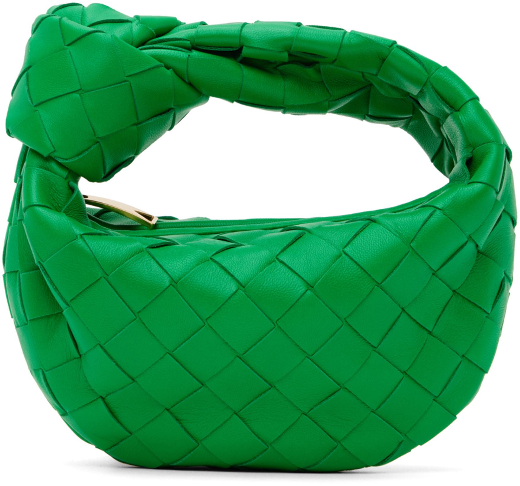 Green Candy Jodie Bag by BOTTEGA VENETA