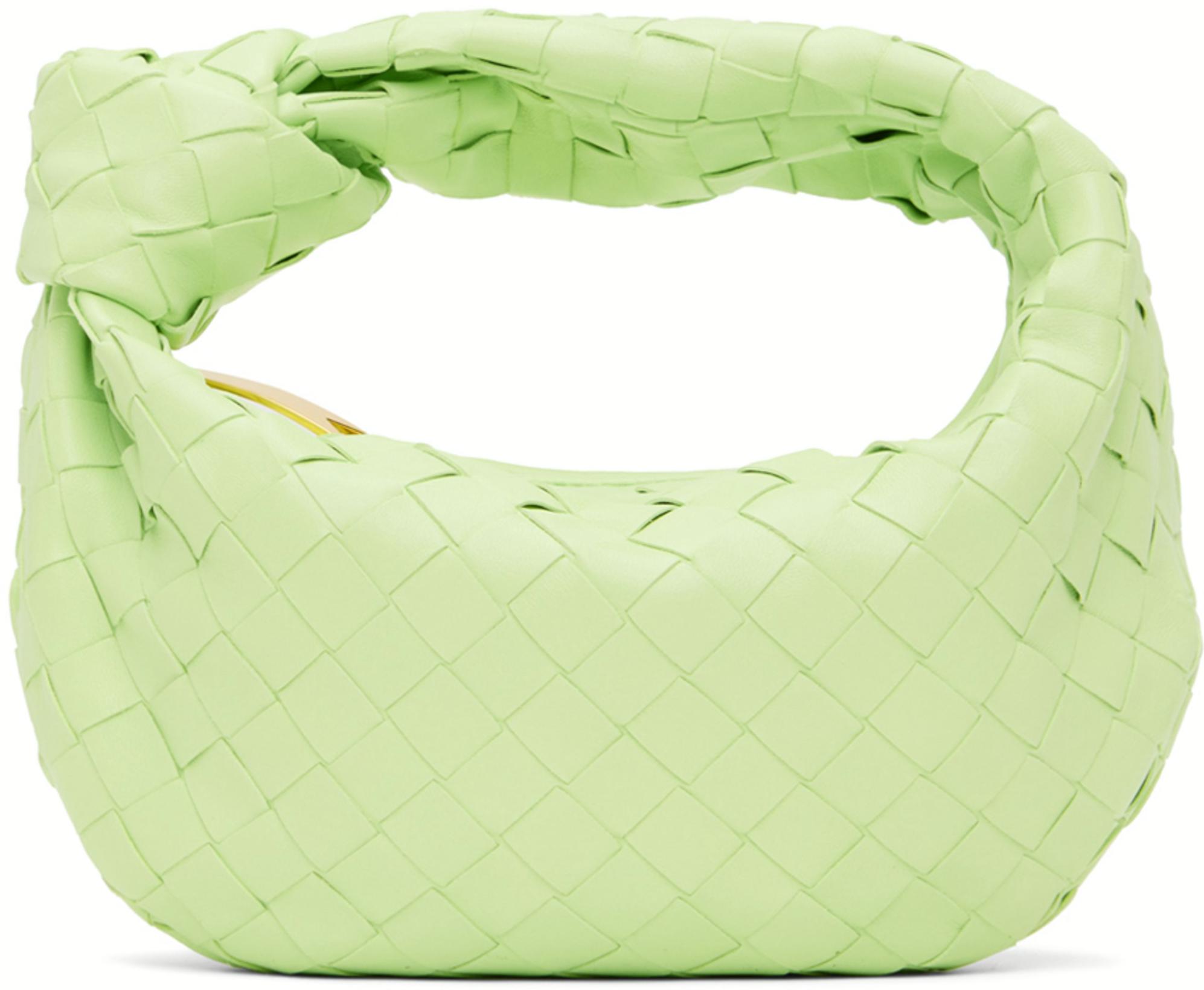Green Mini Jodie Bag by BOTTEGA VENETA