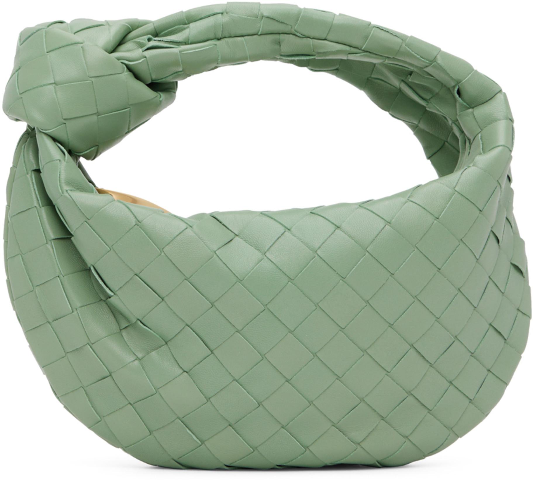 Green Mini Jodie Bag by BOTTEGA VENETA
