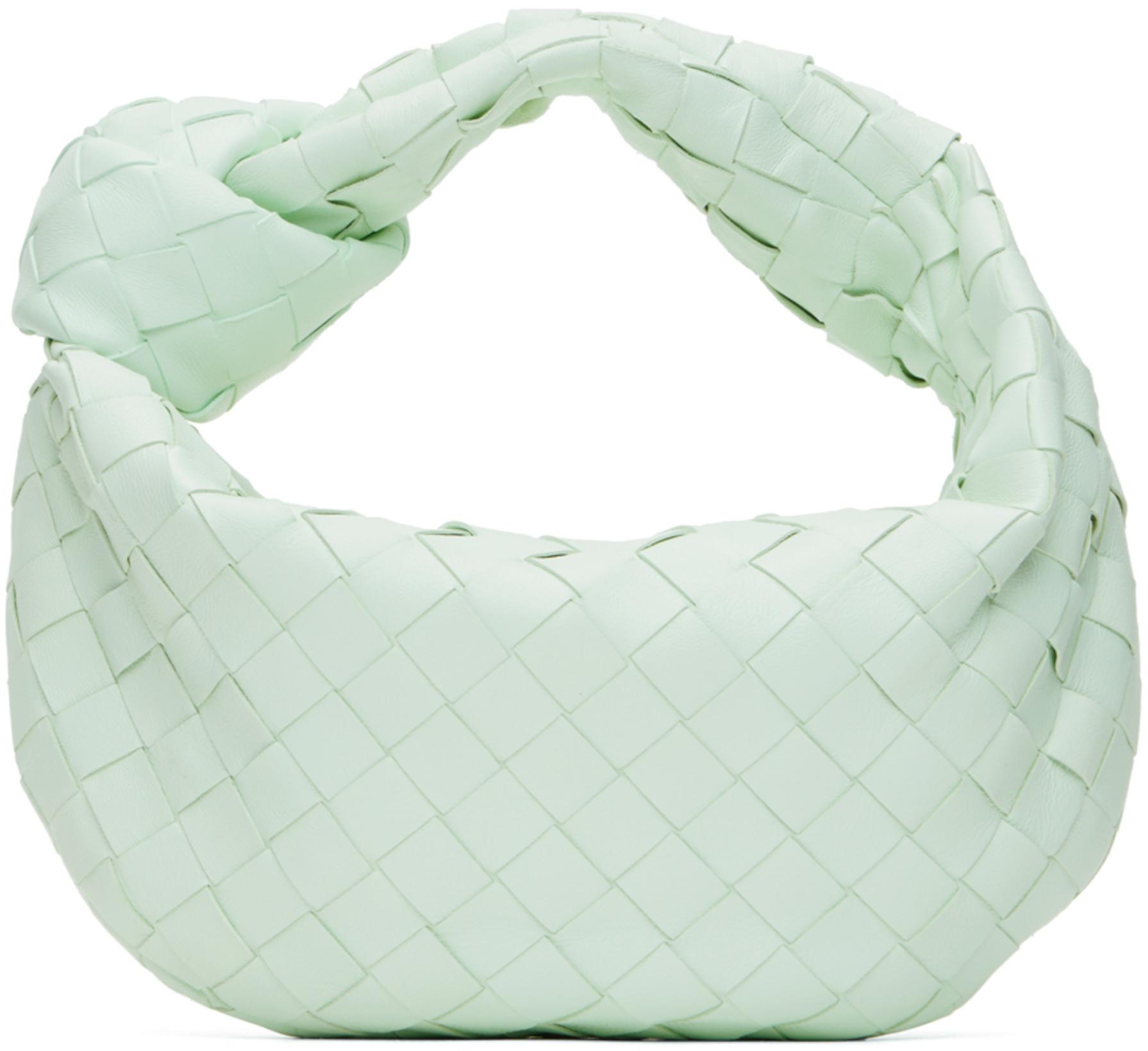 Green Mini Jodie Bag by BOTTEGA VENETA