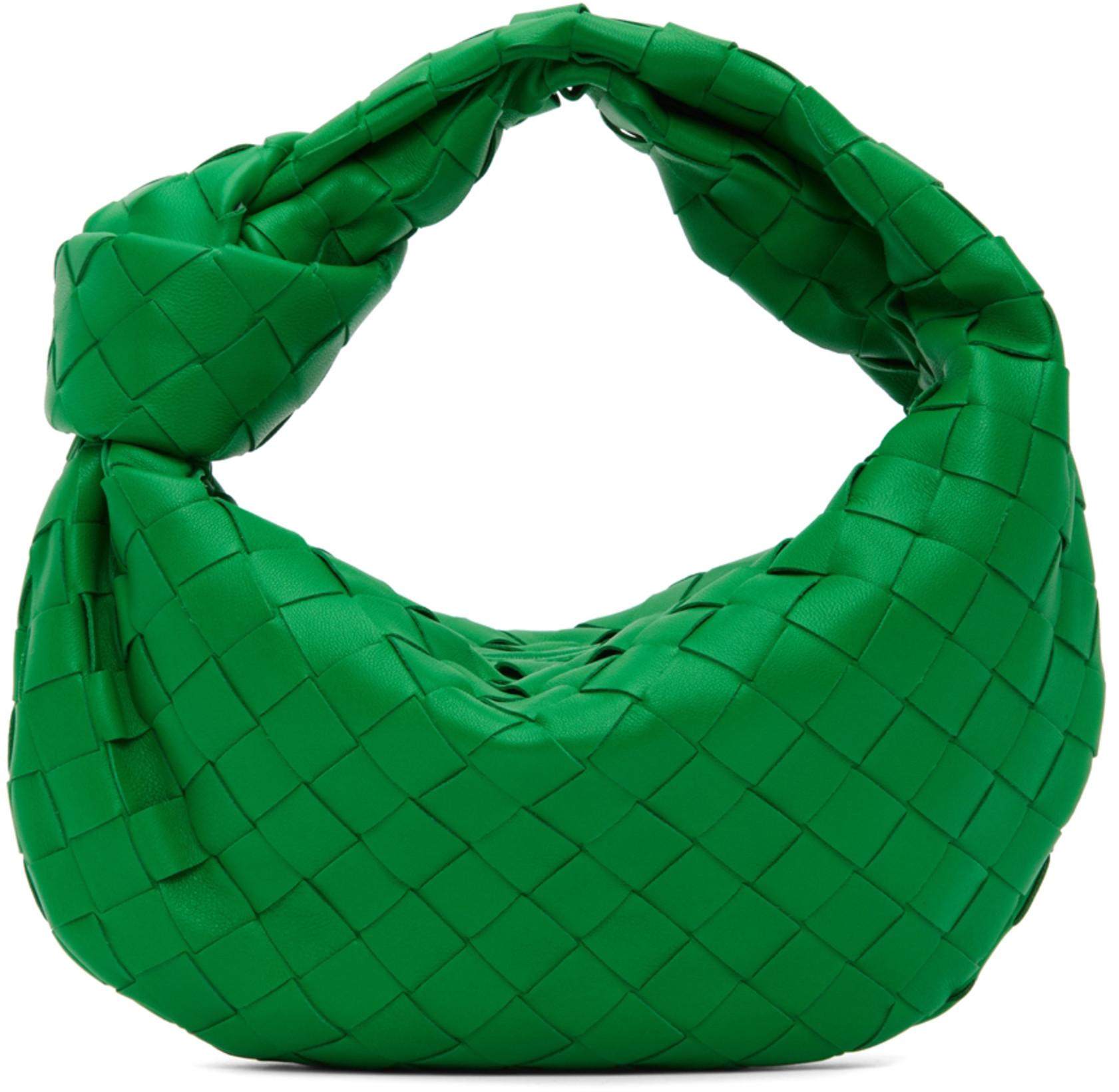 Green Mini Jodie Bag by BOTTEGA VENETA