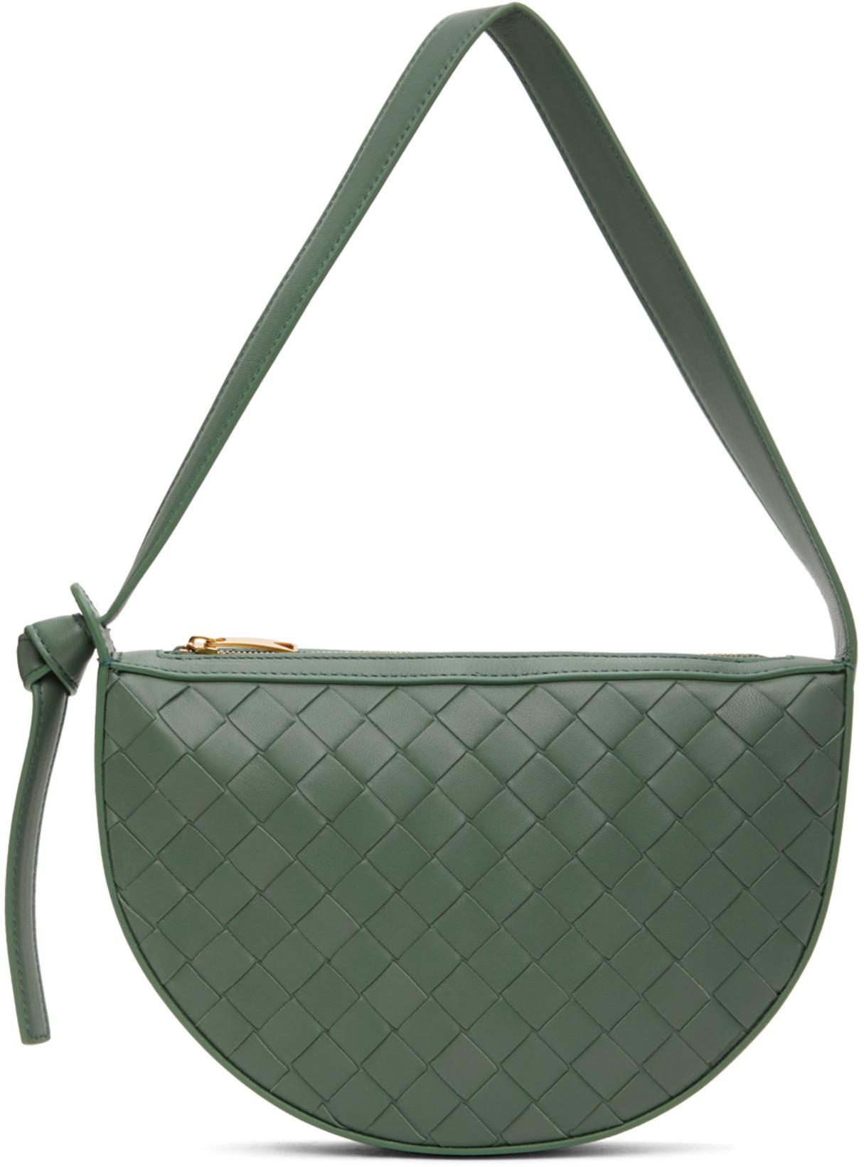 Green Mini Sunrise Bag by BOTTEGA VENETA