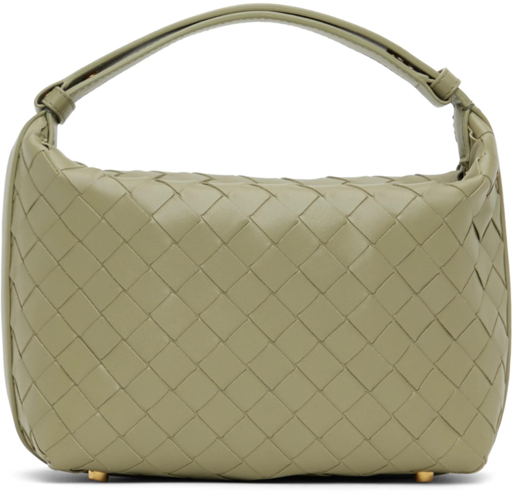 Green Mini Wallace Bag by BOTTEGA VENETA