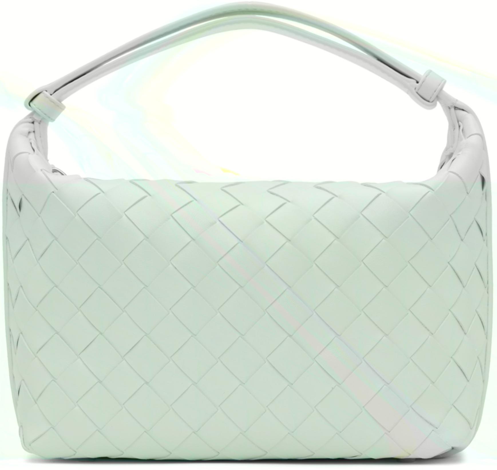 Green Mini Wallace Bag by BOTTEGA VENETA