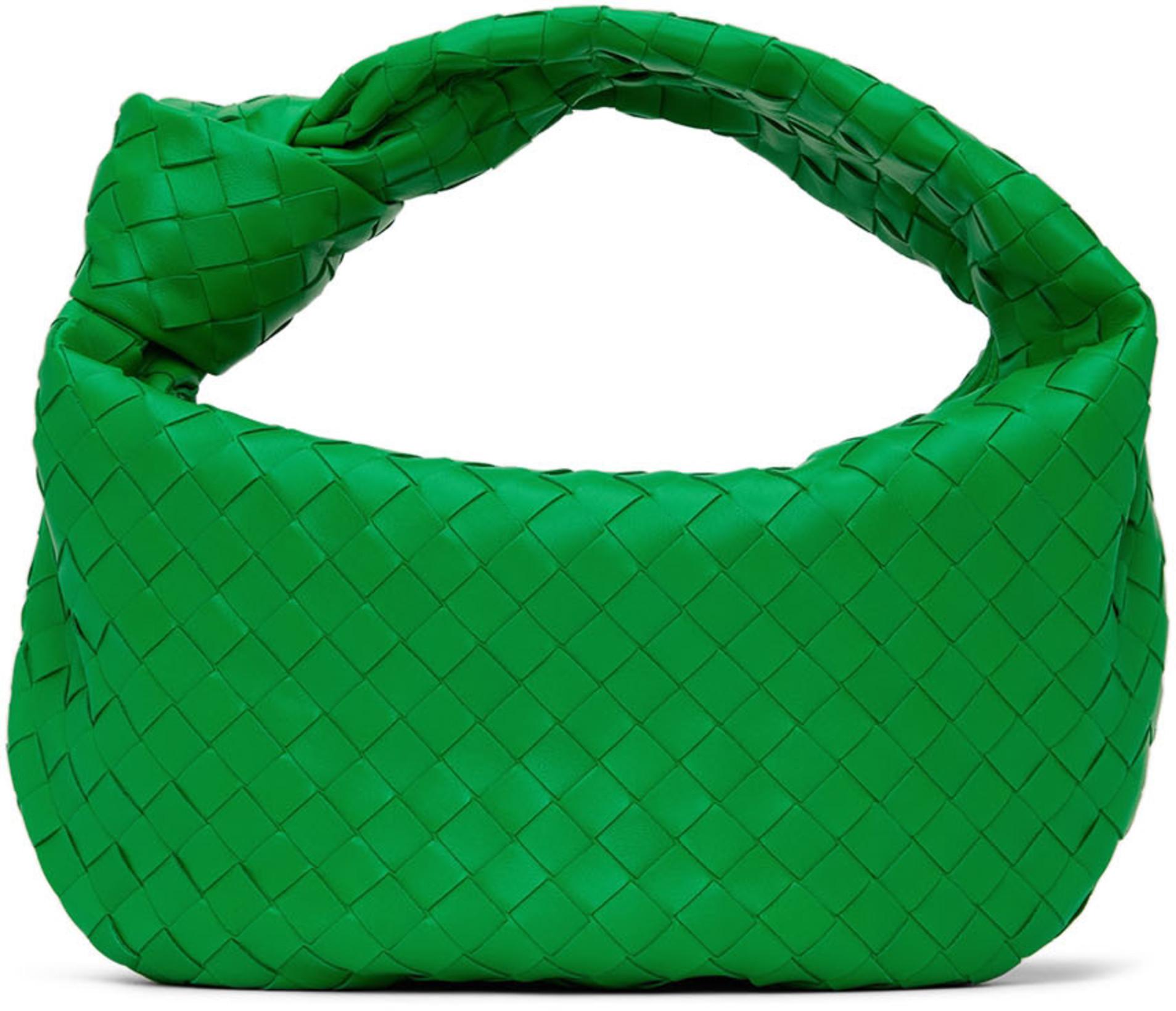 Green Teen Jodie Shoulder Bag by BOTTEGA VENETA