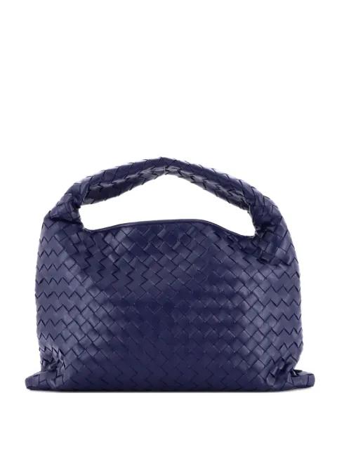 Hop Intrecciato Leather Small hobo bag by BOTTEGA VENETA 
