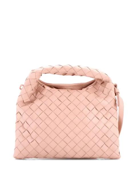 Hop Top Handle Bag Intrecciato Nappa Mini satchel by BOTTEGA VENETA 