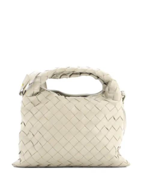Hop Top Handle Bag Intrecciato Nappa Mini satchel by BOTTEGA VENETA 