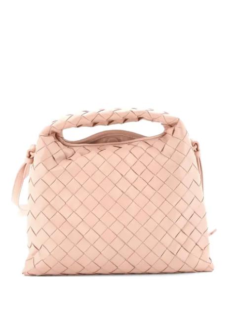 Hop Top Handle Bag Intrecciato Nappa Mini satchel by BOTTEGA VENETA 