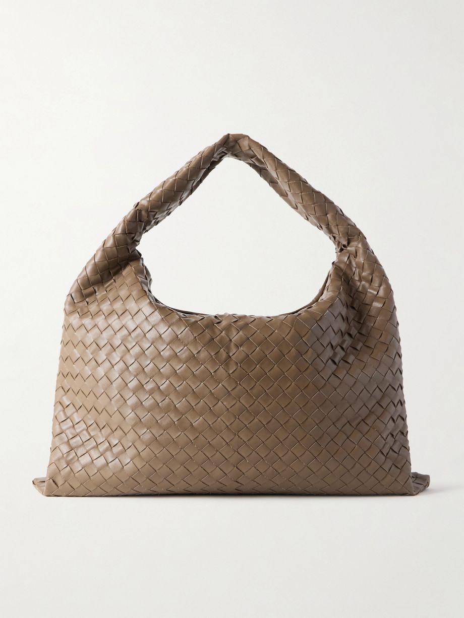 Hop large Intrecciato leather tote by BOTTEGA VENETA
