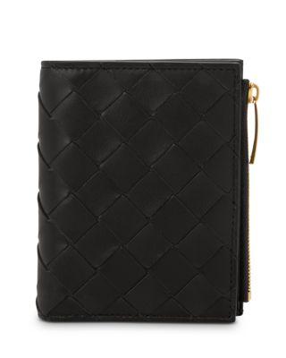 Intrecciato Leather Bifold Wallet by BOTTEGA VENETA