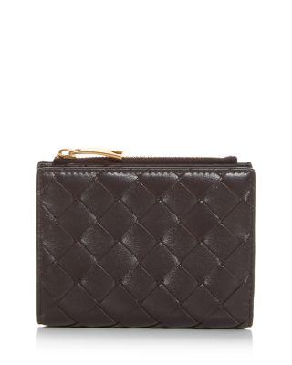 Intrecciato Leather Bifold Wallet by BOTTEGA VENETA