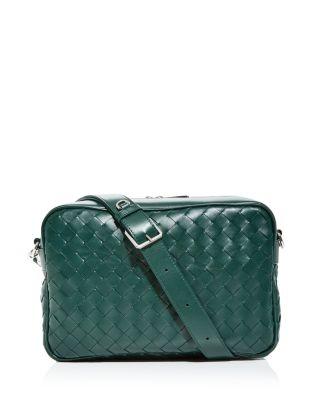 Intrecciato Leather Camera Bag by BOTTEGA VENETA