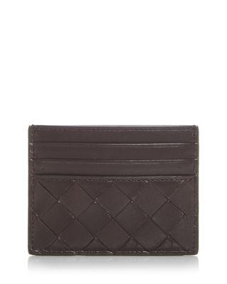 Intrecciato Leather Card Case by BOTTEGA VENETA