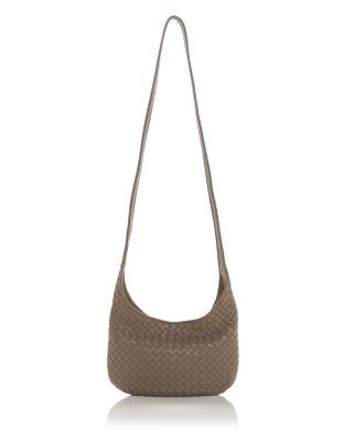 Intrecciato Leather Crossbody Bag by BOTTEGA VENETA